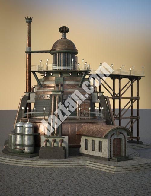 [daz场景] SC 20前哨-DAZ爱好者