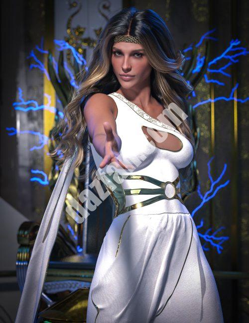 [daz服装] dForce奥林匹亚女神创世纪9装备-DAZ爱好者