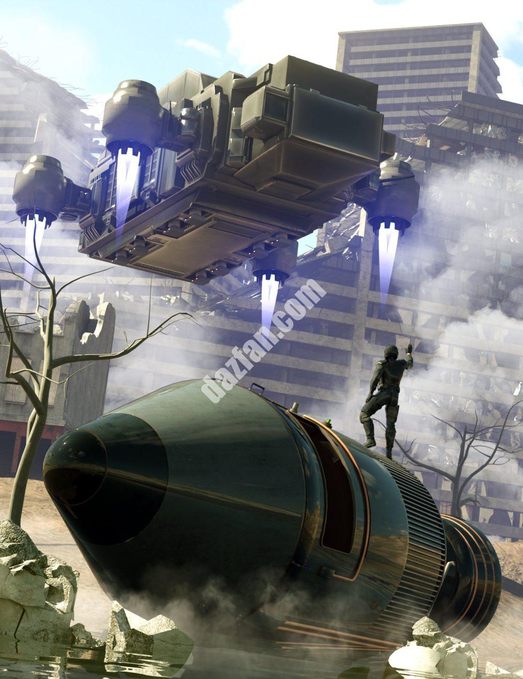 [daz合集] 太空探索者捆绑包-DAZ爱好者