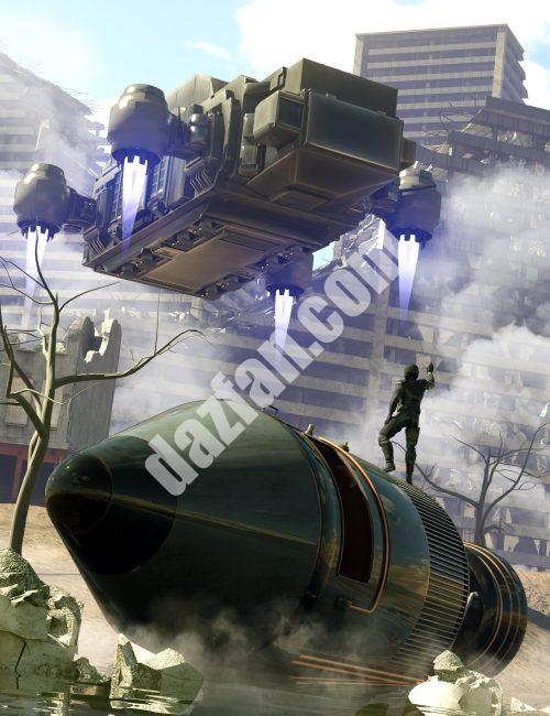 [daz合集] 太空探索者捆绑包-DAZ爱好者