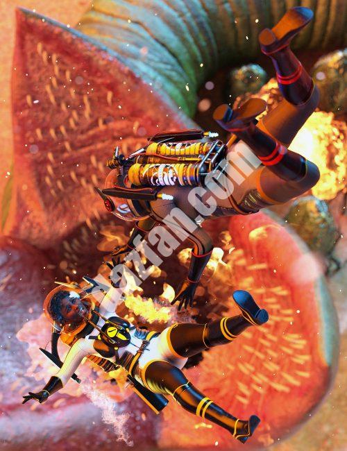 [daz服装] 恒星宇航服纹理-DAZ爱好者