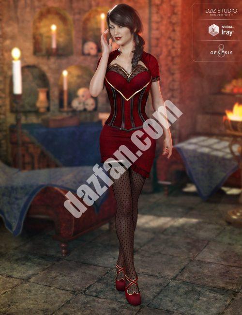 [daz服装] Thesea创世纪8女性服装（s）-DAZ爱好者