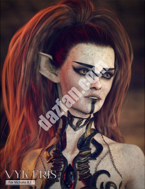 [daz角色] 维多利亚的VYK Eris 8.1-DAZ爱好者