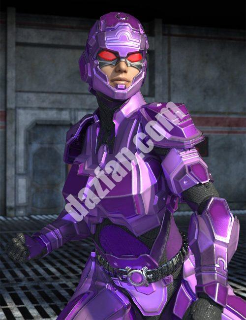 [daz服装] 12星座勇士系列-创世纪8和8.1女版Libra-DAZ爱好者