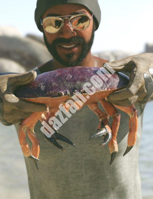 [daz角色] Dungeness Crab HD-DAZ爱好者