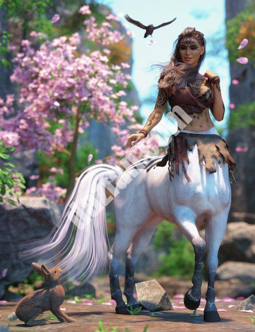 [daz角色] 创世纪8.1女半人马和中提琴-DAZ爱好者