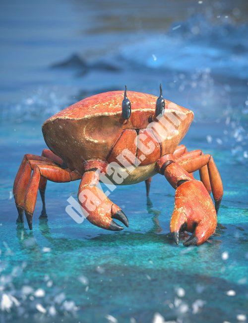 [daz角色] 幽灵蟹HD-DAZ爱好者