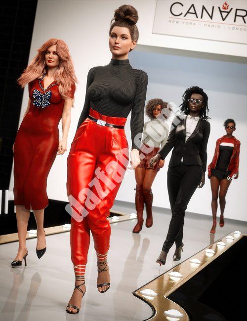 [daz合集] 时尚潮流套装-DAZ爱好者