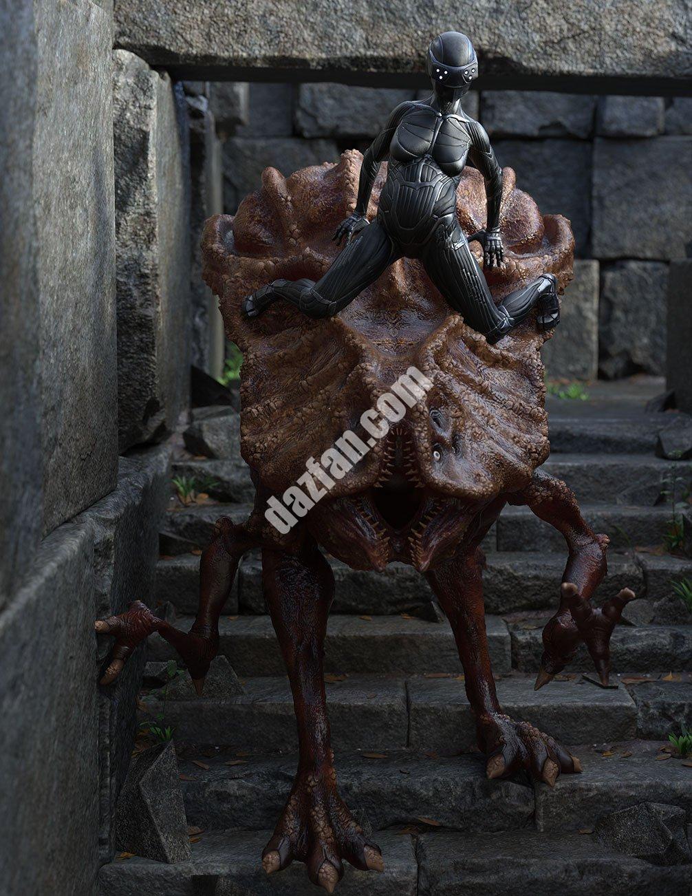 [daz姿势] 异种模式的大错误姿势：样本Alpha-DAZ爱好者