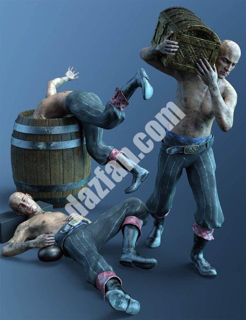 [daz姿势] CDI Wolfgang海盗姿势8.1-DAZ爱好者