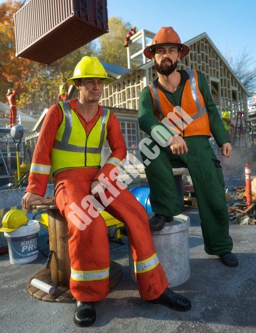 [daz合集] 施工中捆绑-DAZ爱好者