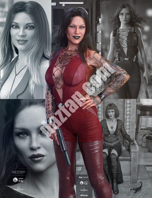 [daz合集] Sydney 8 Pro捆绑包-DAZ爱好者