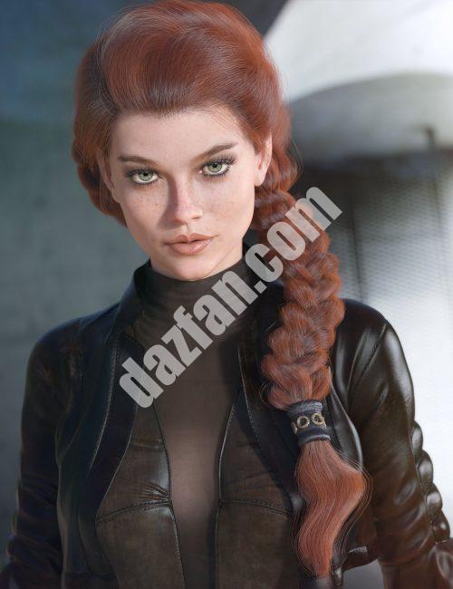 [daz发型] 《创世纪3》和《创世纪8》中的dForce Tara头发-DAZ爱好者