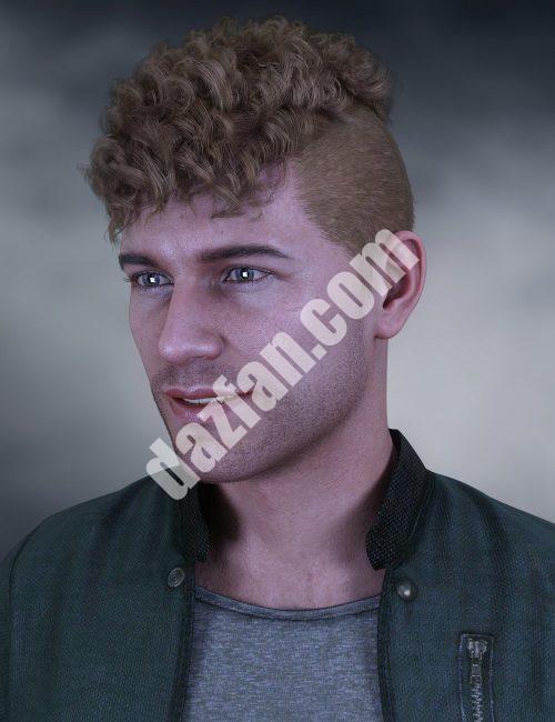 [daz发型] dForce创世纪8和8.1雄性Kevin Hair-DAZ爱好者