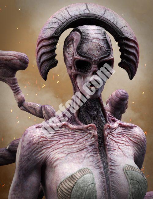 [daz角色] 堕落天使高清与dForce出装创世纪8女性-DAZ爱好者