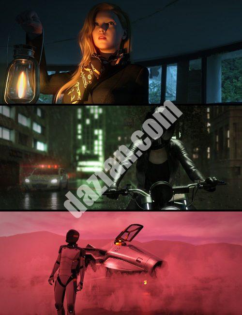 [daz服装] Iray HDRI重阴影-DAZ爱好者