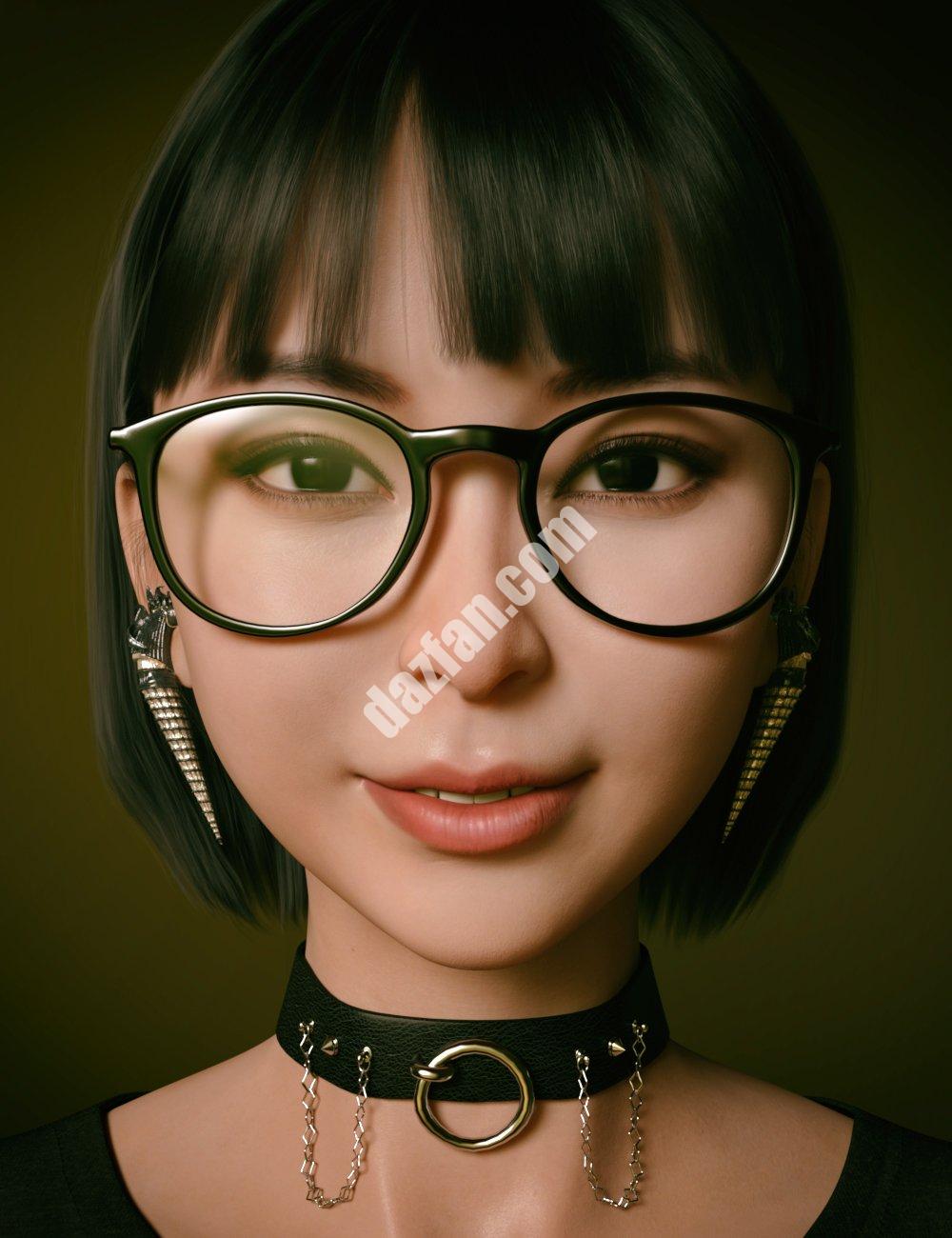 [daz角色] Xi与创世纪8.1女性的表达-DAZ爱好者