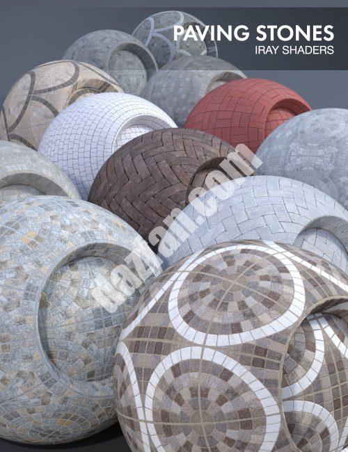 [daz场景] Iray的铺路石遮阳板-DAZ爱好者