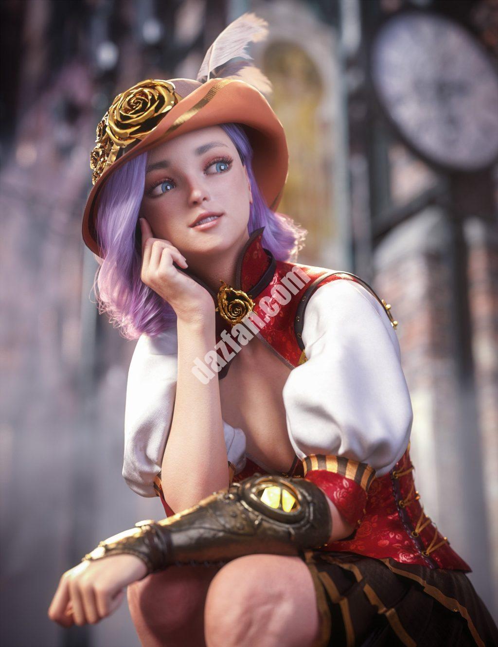 [daz姿势] 群与创世纪8.1女性的表达-DAZ爱好者