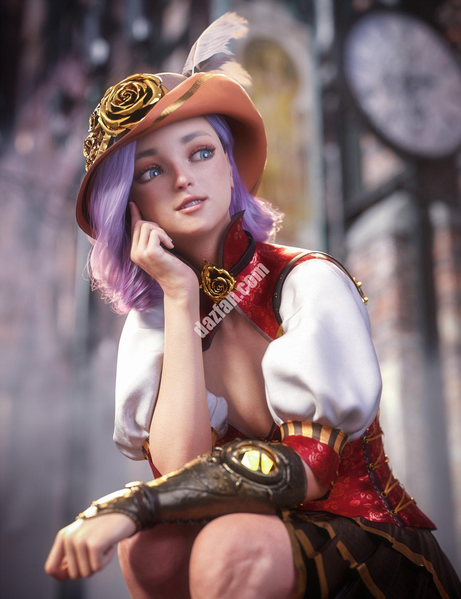 [daz姿势] 群与创世纪8.1女性的表达-DAZ爱好者