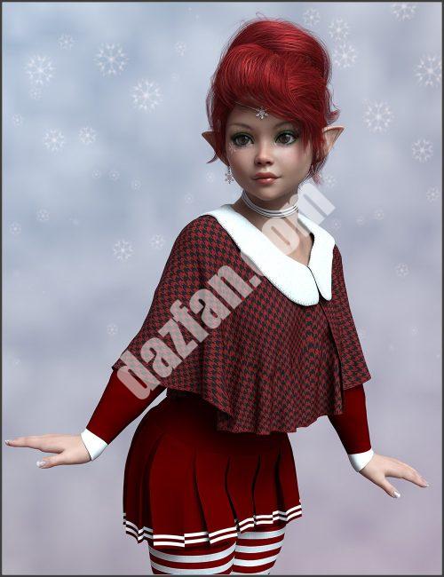 [daz角色] SASE蒂莉为Topsy 8-DAZ爱好者