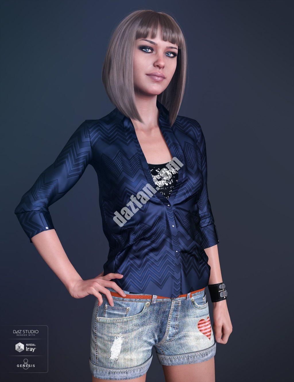 [daz角色] 青少年乌鸦8-DAZ爱好者