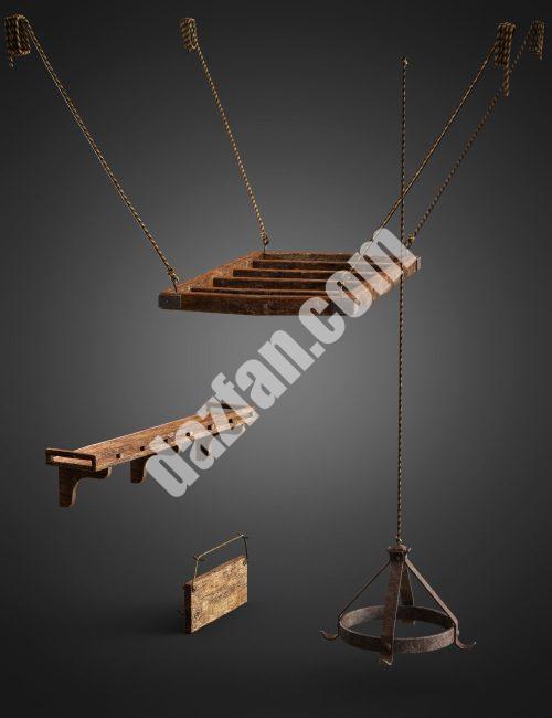 [daz道具] 炼金师工作室道具-搁置-DAZ爱好者