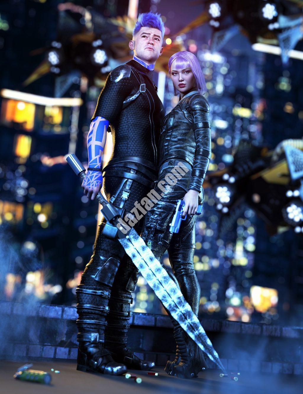 [daz姿势] 创世纪9的捍卫者-DAZ爱好者