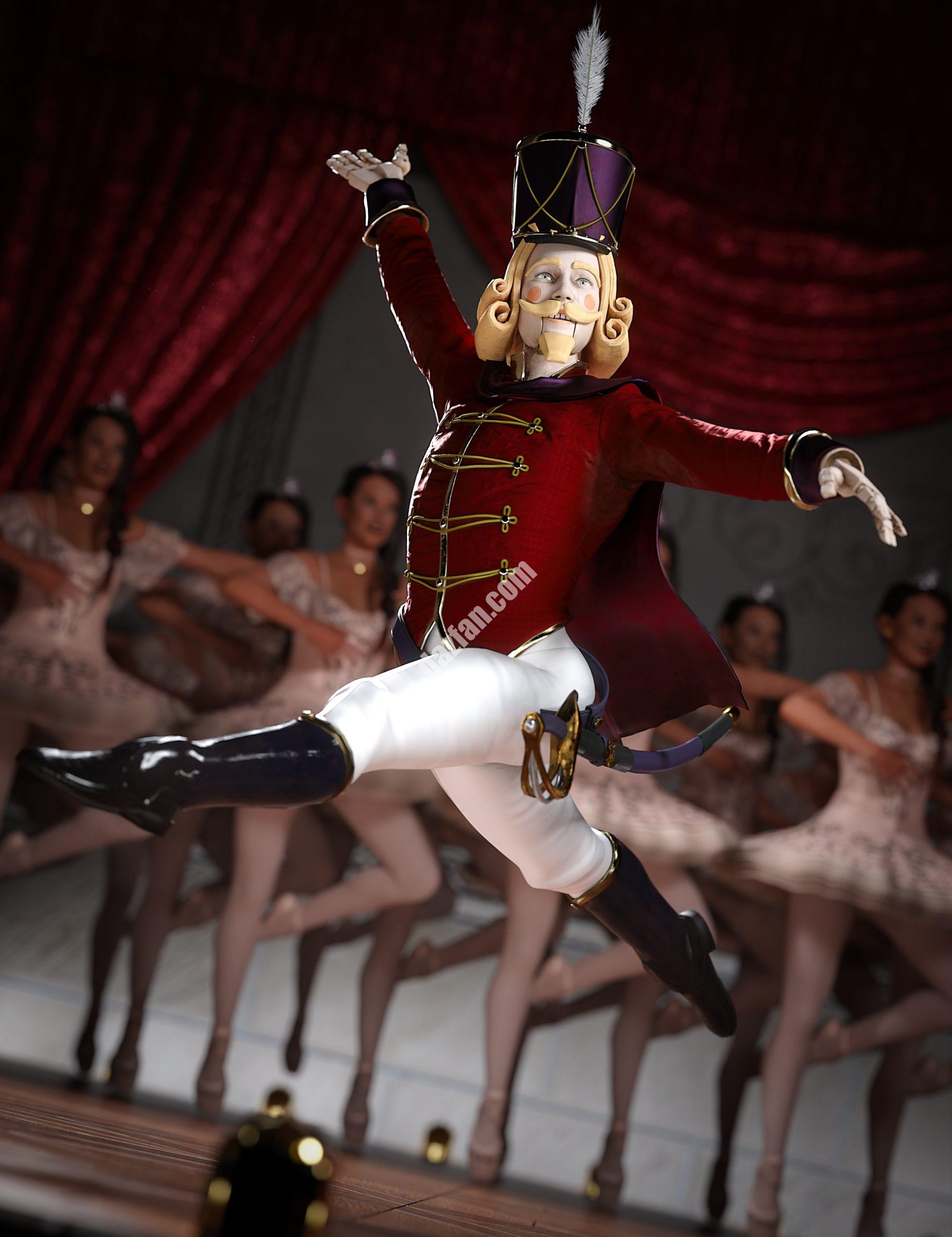 [daz角色] Nutcracker for Genesis 8.1雄性-DAZ爱好者