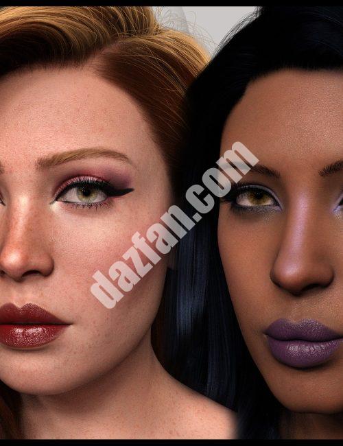 [daz合集] Genesis 9的Twizted MakeUp MR束-DAZ爱好者