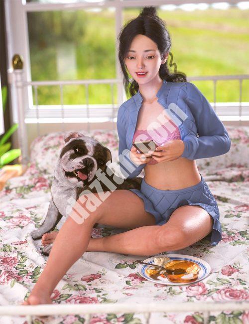 [daz角色] 温与创世纪的表述8.1。女的-DAZ爱好者