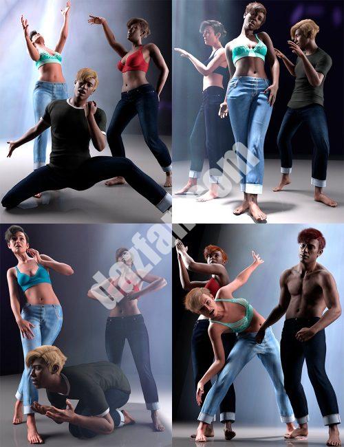 [daz合集] 歌手世界为创世纪9捆绑包摆姿势-DAZ爱好者