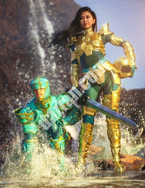 [daz合集] 十二星座水瓶座捆绑包-DAZ爱好者